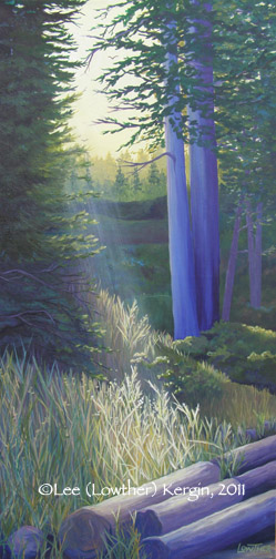 "Morning Light" &copy; - Original art by Lee (Lowther) Kergin
