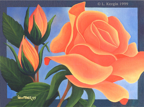 "Simplicity" &copy; - Original art by Lee (Lowther) Kergin