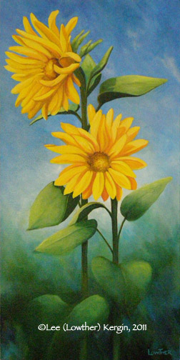 "Sunshine No. 1" &copy; - Original art by Lee (Lowther) Kergin