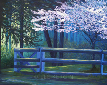 "Metchosin Blues" &copy; - Original art by Lee (Lowther) Kergin