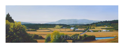 "Out Saanich Way" &copy; - Original art by Lee (Lowther) Kergin