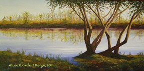 "Tranquil #2" &copy; - Original art by Lee (Lowther) Kergin