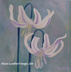 "Winter Whites" &copy; - Original art by Lee (Lowther) Kergin