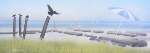 "After The Party" &copy; - Original art by Steve Kergin