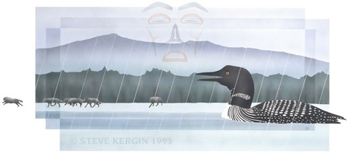 "Dream Walker" &copy; - Original art by Steve Kergin