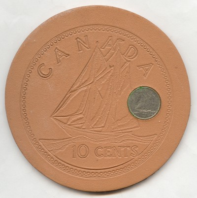 Canadian+10+cent+coin