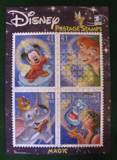 USPS 41-cent Disney Stamps Jigsaw Puzzle