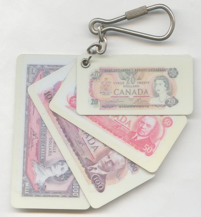 Canada Bills Key Chain