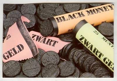 Netherlands Licorice Coins Postcard