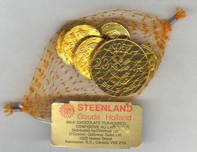 World Coins Milk Chocolate