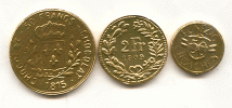 World Coins Milk Chocolate